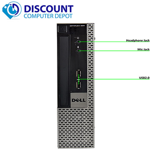 Dell Optiplex 990 USFF Desktop PC Core i5 4GB 250GB Win10 Home